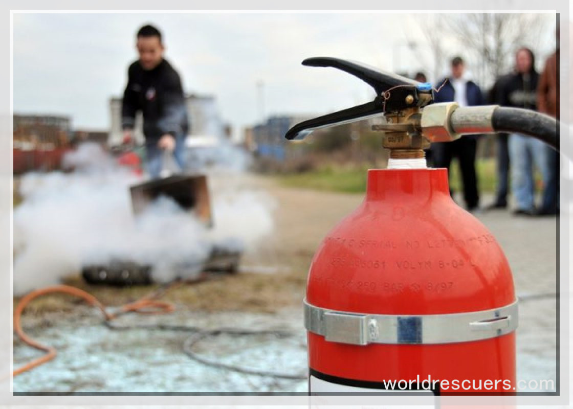 dry chemical fire extinguisher