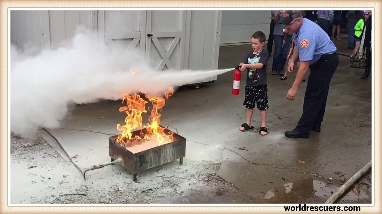 Proper Usage of P.A.S.S. Extinguishers